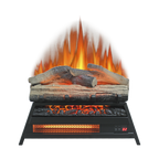 23 inch Electric Fireplace  3D Log set insert, Infrared Fireplace Heater for Indoor - Grand Goldman Shop