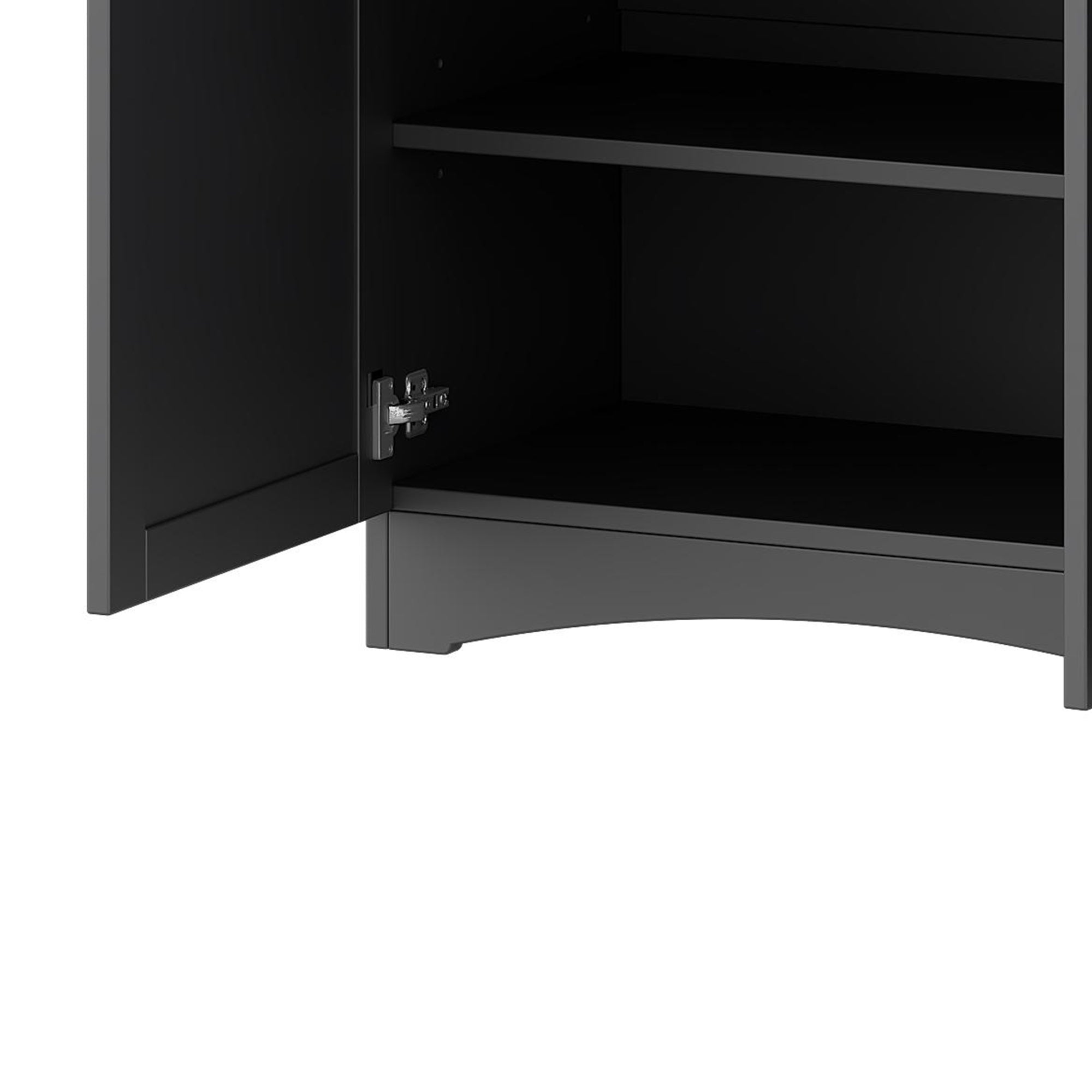 ON-TREND 3-Piece Farmhouse Entertainment Center with Storage Cabinet for TVs Up to 70', Mid-Century TV Stand with Bookshelf, Rustic Versatile Sideboard with Adjustable Shelves for Living Room, Grey - Grand Goldman Shop