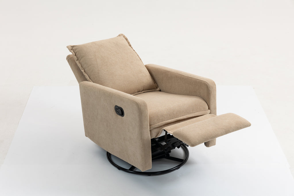 Short plush manual button armchair sofa - Grand Goldman Shop