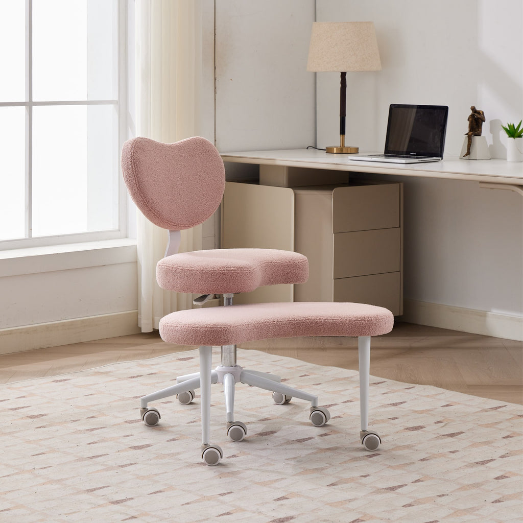 Meditation Chair Plus, Cross Legged Chair with Wheels, ADHD Chair, Criss Cross Desk Chair with Lumbar Support and Adjustable 