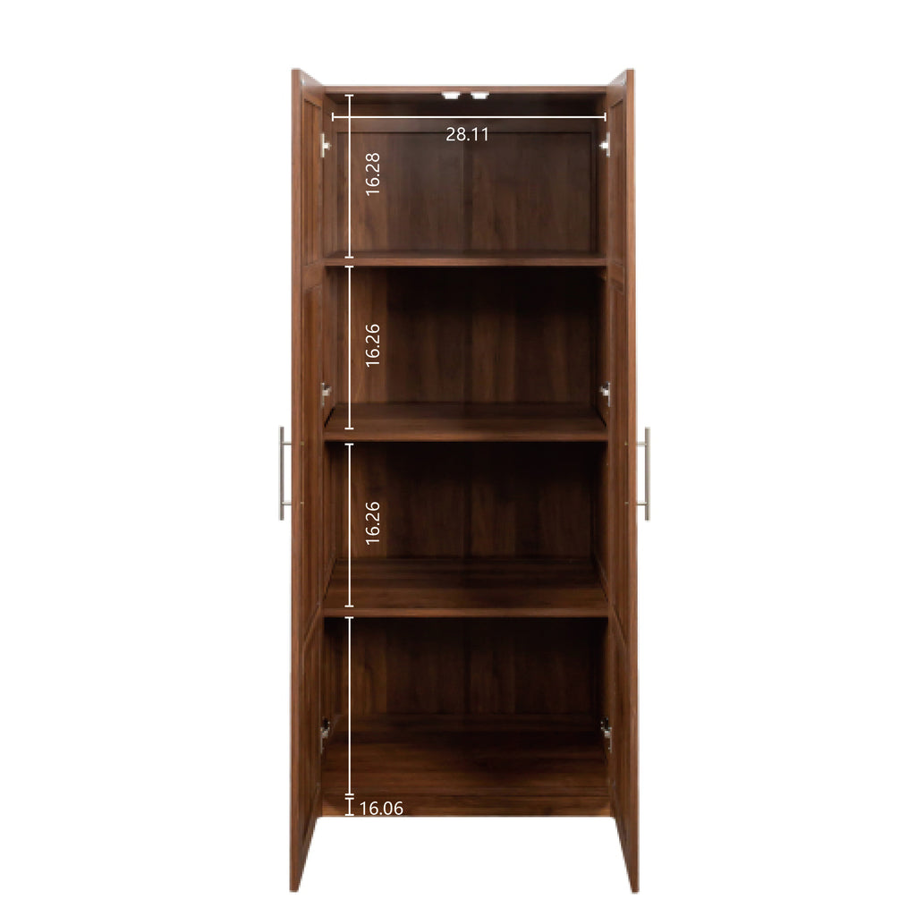 Pantry Cabinet, Kitchen Pantry Storage Cabinets with 2 Door and 3  Shelves,  Pantry Storage Cabinet, Cupboard for Kitchen, Dining Room and Living Room. - Grand Goldman Shop