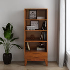Harper Bookcase with Storage | Premium Home Decor - Grand Goldman