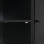 VIBE HAUS 79.1''Wide Modern Hall Tree with Shoe Storage, 4-in-1 Entryway Bench with 8 Cubbies, 7 Coat Hooks & Adjustable Shelf for Hallway, living room, Black - Grand Goldman Shop