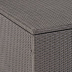 Santa Rosa Outdoor Storage Box Grey Rattan 33.5 Inches - Grand Goldman Shop