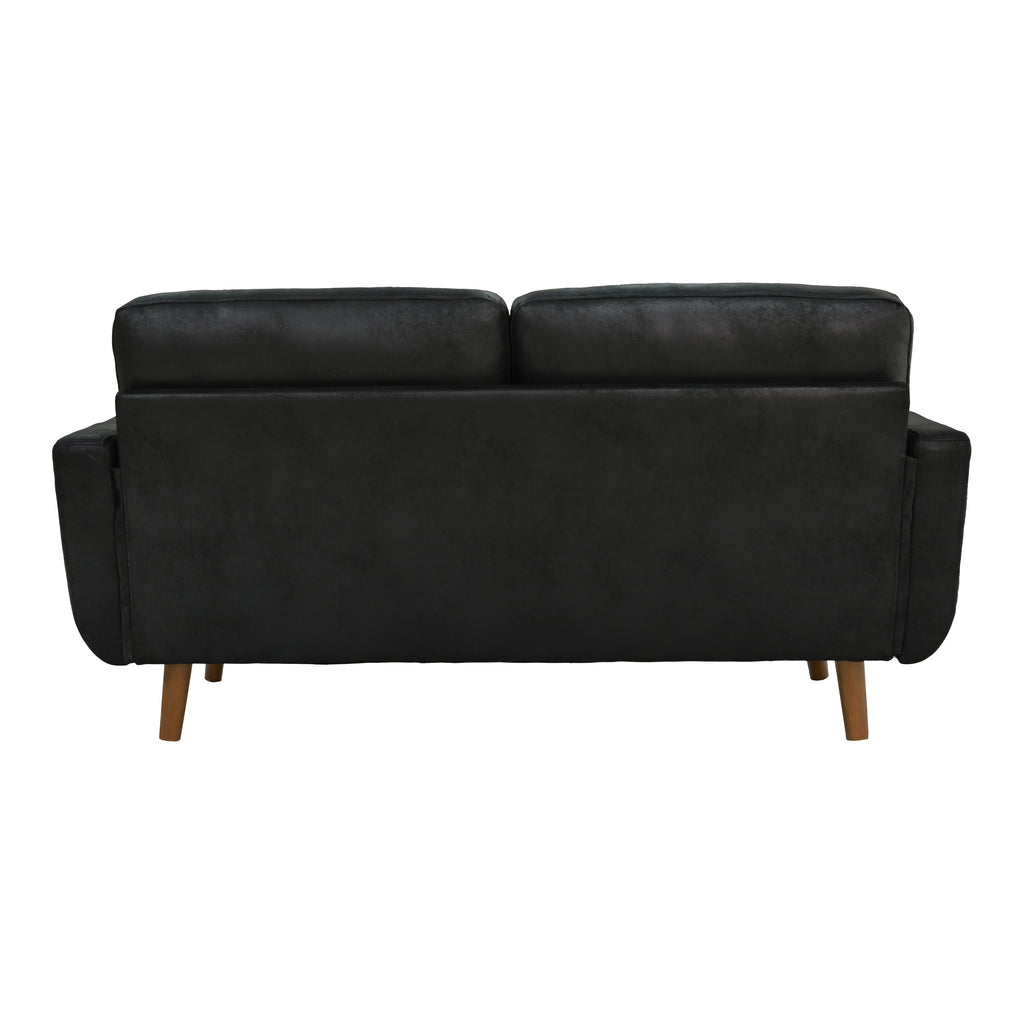 65-inch t Two-Seater Sofa in with Breathable Foil Fabric and Solid Wood Legs - Grand Goldman Shop