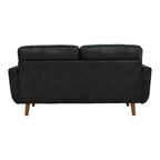 65-inch t Two-Seater Sofa in with Breathable Foil Fabric and Solid Wood Legs - Grand Goldman Shop