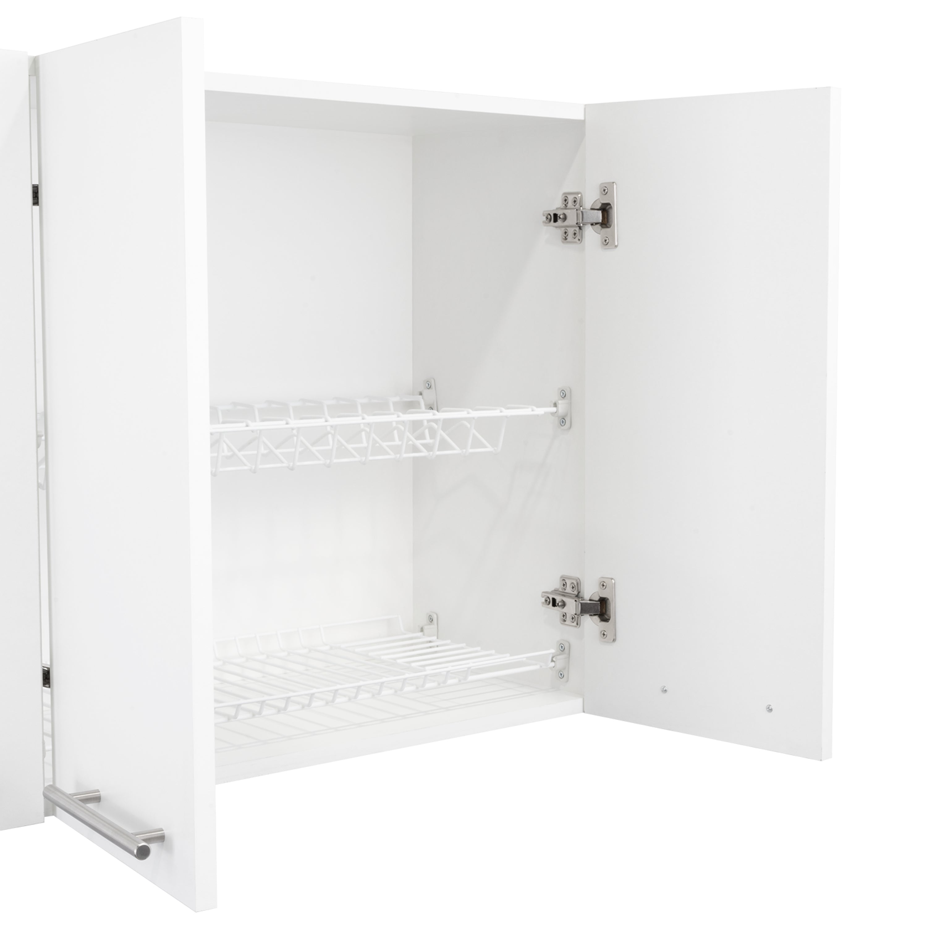 Sitka Wall Cabinet, Two Spacious Divisions, Four Doors - Grand Goldman Shop