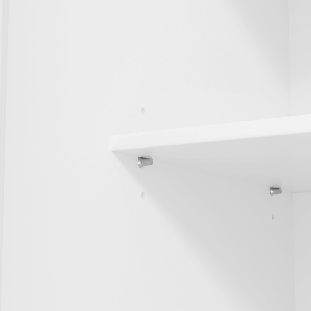 [Assembly Video Provided]TOPMAX 40.2x20x71.3inch High Freestanding Kitchen Pantry Large Cupboard Storage Cabinet with 2 Drawers, 2 Adjustable Shelves, 8 Door Shelves for Kitchen, Dining Room,White - Grand Goldman Shop