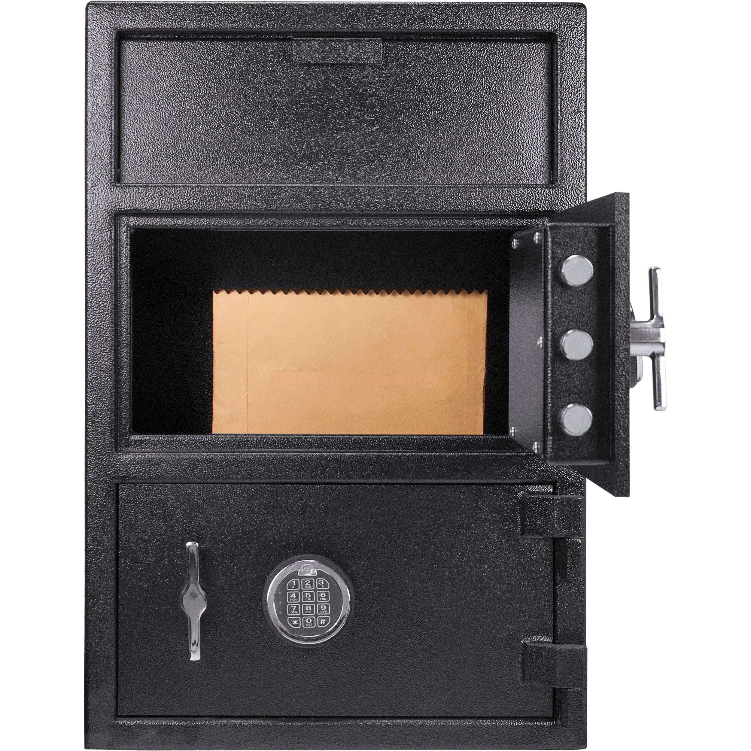 Digital Keypad Two Lock Depository Safe 1 6 2 Cubic Ft | Premium Home Decor - Grand Goldman