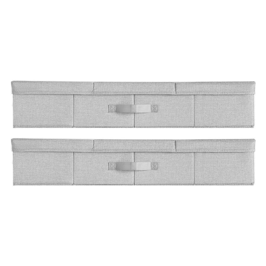 Under Bed Storage 48L Foldable Underbed Box for Household Organization 2 Pack - Grand Goldman Shop