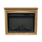 28 inch TV media entertainment center With electric fireplace - Grand Goldman Shop