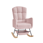 Pink Teddy Rocking Armchair - Grand Goldman Shop