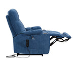 Liyasi Dual OKIN Motor Power Lift Recliner Chair  for Elderly Infinite Position Lay Flat 180° Recliner with Heat Massage - Grand Goldman Shop