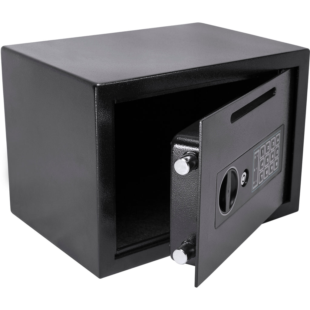 Compact Keypad Depository Safe | Premium Home Decor - Grand Goldman