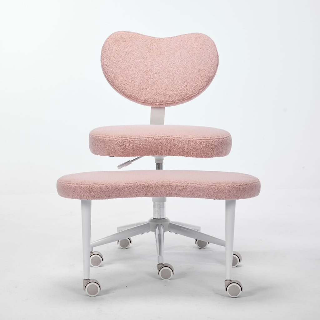 Meditation Chair Plus, Cross Legged Chair with Wheels, ADHD Chair, Criss Cross Desk Chair with Lumbar Support and Adjustable 