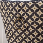 Classic Velvet Dining Chairs,  High-end Tufted Solid Wood Contemporary Velvet Upholstered Dining Chair with Wood Legs Nailhead, SET OF 2,Black and Patterned,SW2201BK - Grand Goldman Shop