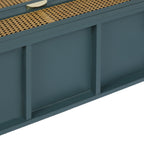 3 Drawer Cabinet, Natural rattan, American Furniture, Suitable for bedroom, living room, study - Grand Goldman Shop