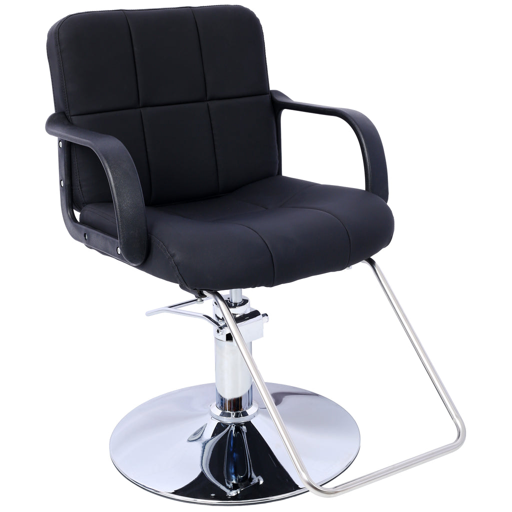 Hair Salon Chair Styling Heavy Duty Hydraulic Pump Barber Chair Beauty Shampoo Barbering Chair for Hair Stylist Women Man,wit