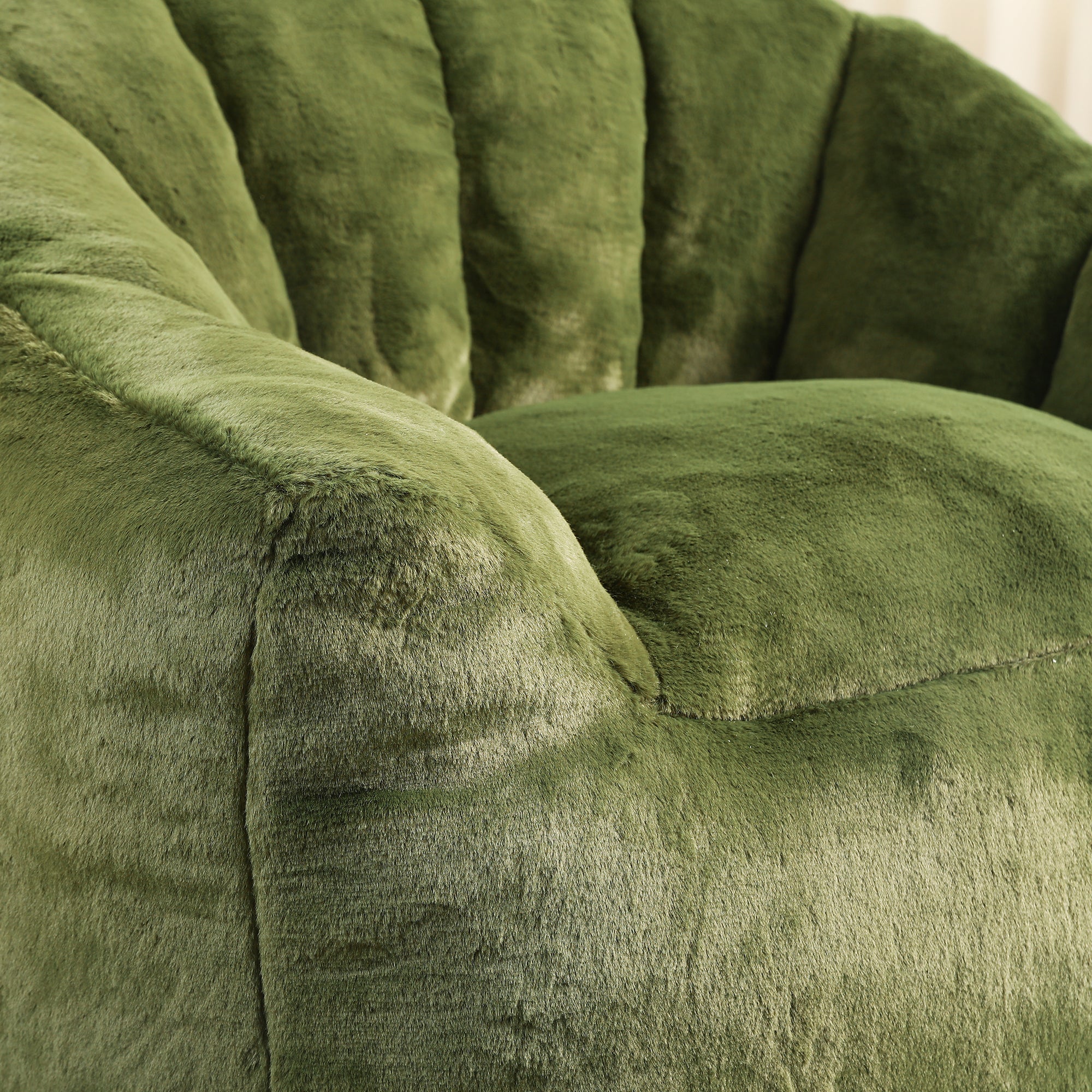 Beanbag Chair, Beanbag Sofa Chair with Armrests Stuffed High-Density Foam, Lazy Sofa Comfy Chairs Beanbag Chair for Adults in Living Room, Bedroom Reading - Grand Goldman Shop