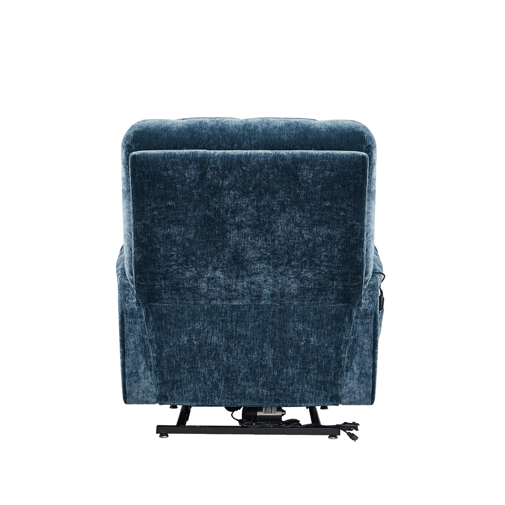 Liyasi Dual OKIN Motor Power Lift Recliner Chair  for Elderly Infinite Position Lay Flat 180° Recliner with Heat Massage - Grand Goldman Shop