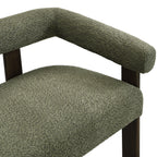 Round armrest loveseat(Green+Brown) - Grand Goldman Shop
