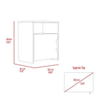 2 Piece Bedroom Set, Egeo 4 Drawer Dresser + Omaha Nightstand, Black / Pine - Grand Goldman Shop