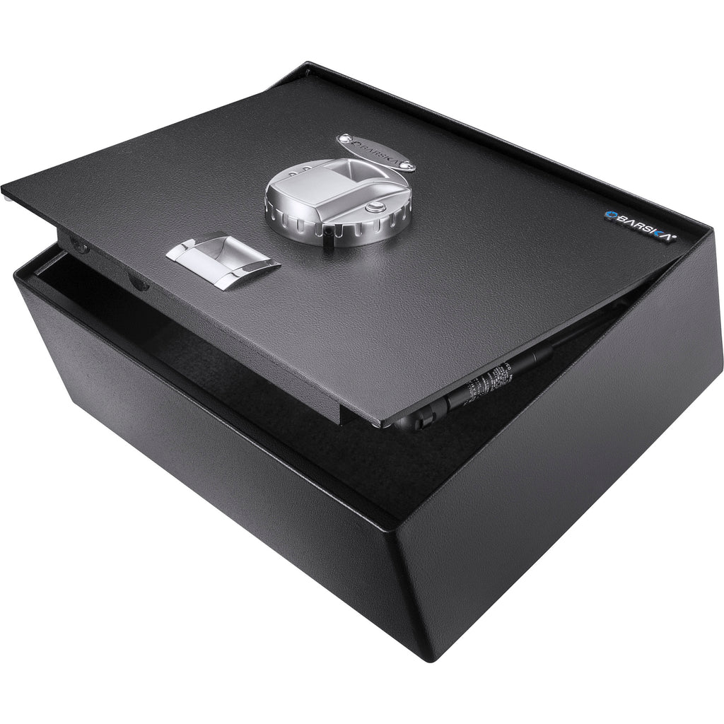 Stylish 0 23 Cu Ft Top Opening Biometric Security Safe - Available at Grand Goldman