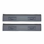 Under Bed Storage 90L Stackable Shoes Organization Box with Clear Lid 2 Pack - Grand Goldman Shop