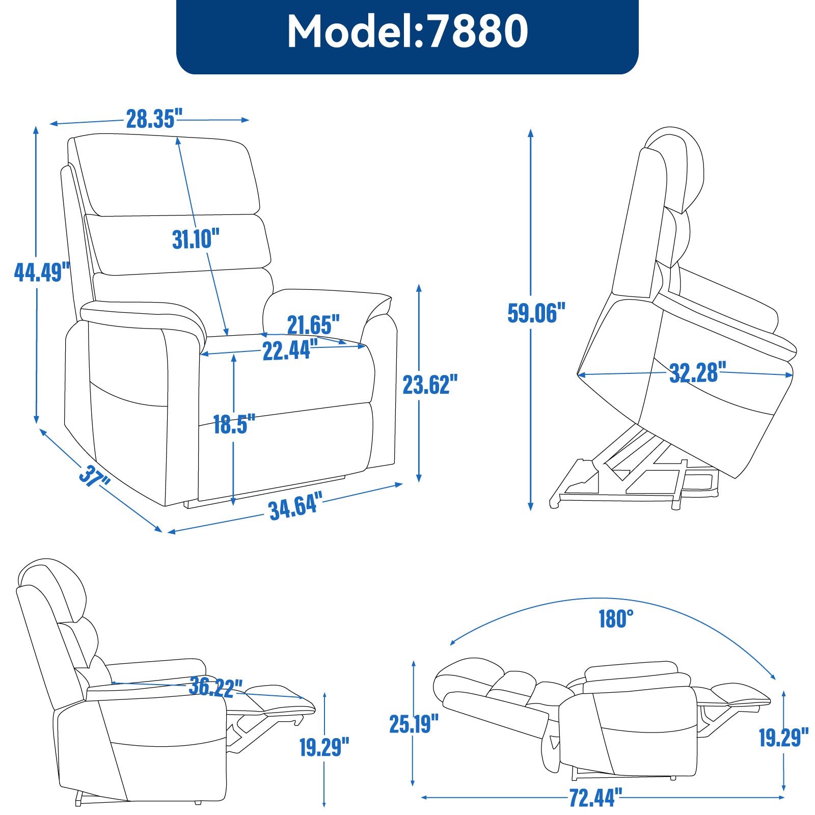 Brown Leatheraire Dual Motor Infinite Position Up to 350 LBS Power Lift Recliner Chair with Power-Remote, Heat Massage and Heavy Duty Motion Mechanism - Grand Goldman Shop