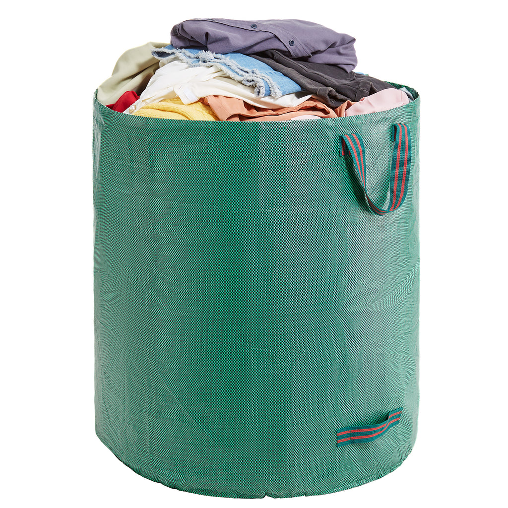 3-Pack 72 Gallon Reusable Yard Waste Bag Garden Leaf Trash Container Lawn Garden - Grand Goldman Shop