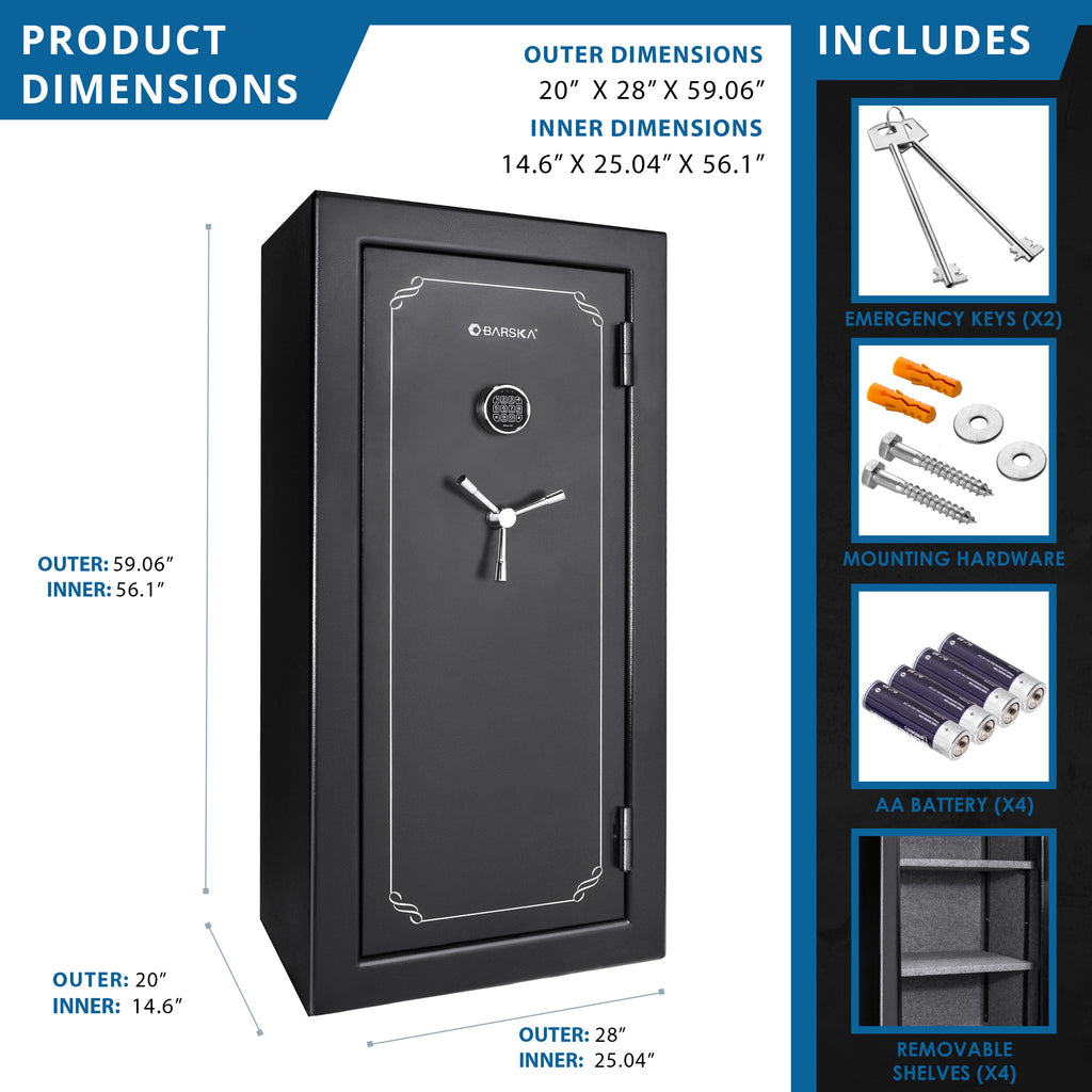 11.87 CUBIC FT TALL FIREPROOF SAFE VAULT - Grand Goldman