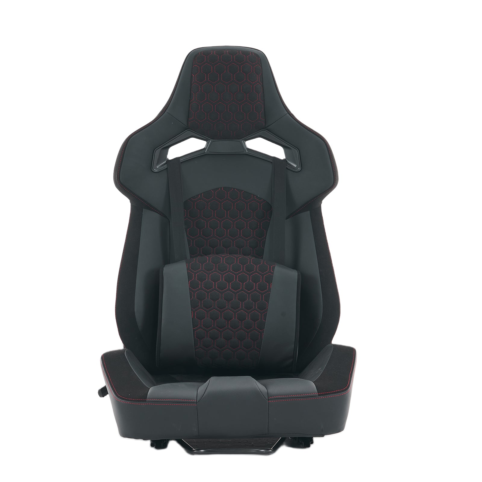 Universal PVC Bucket Style Reclinable Sport PU Leather Simulator Racing Seat with Adjustable Lock Slide | Premium Home Decor 