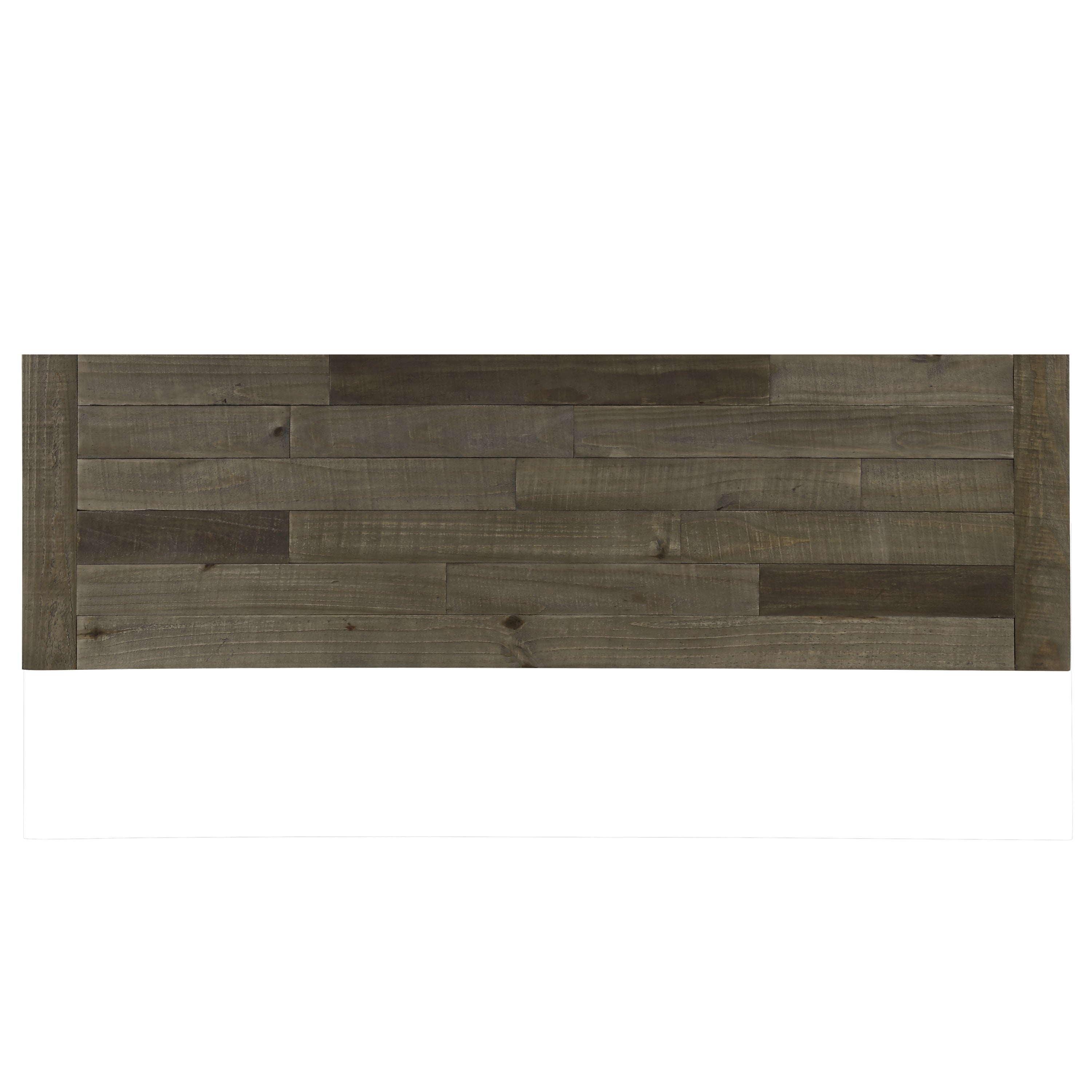 Prato Two-Tone Wood Upholstered Dining Bench, Antique Brown and Distressed Blue - Grand Goldman Shop