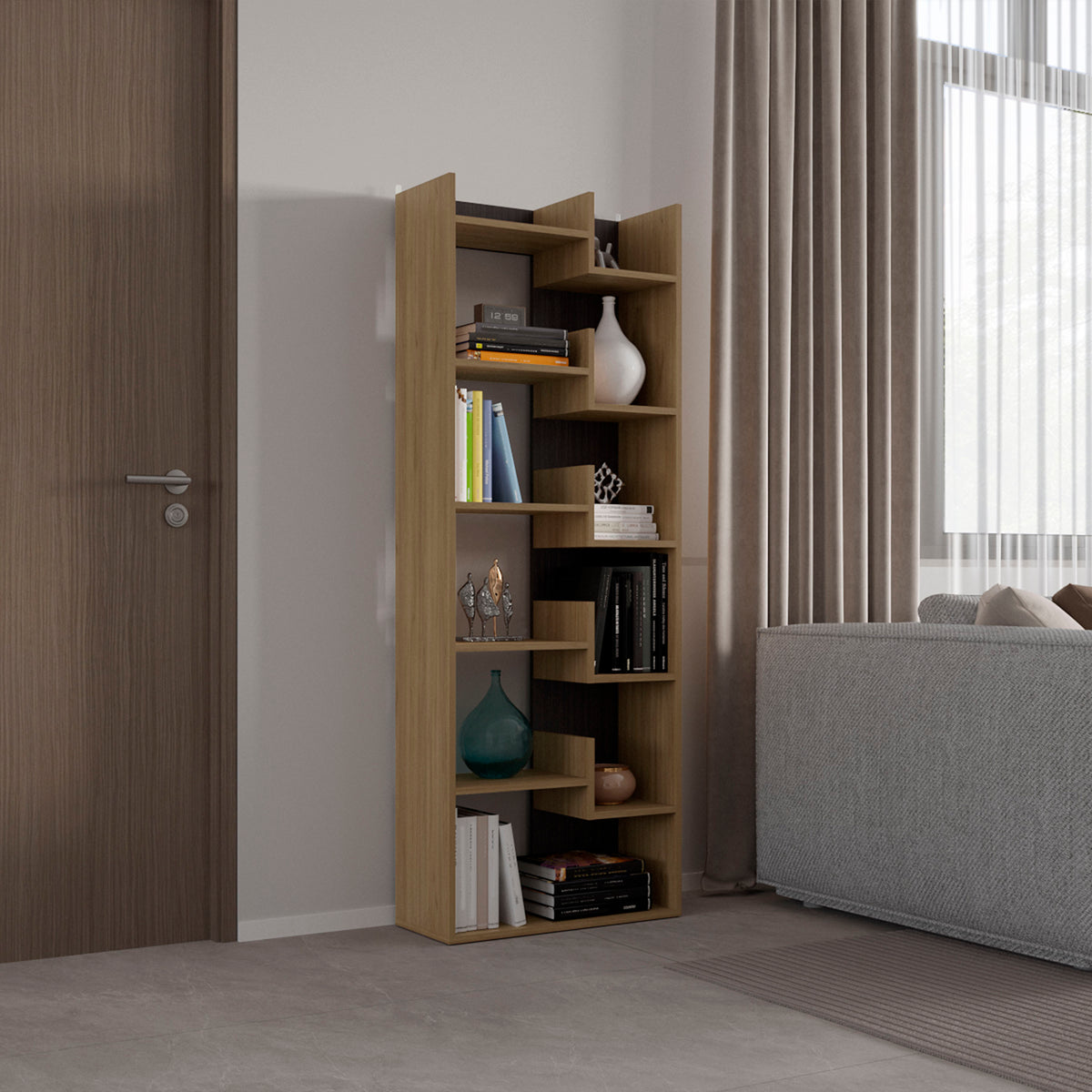 Bookcase, 11 Shelves - Grand Goldman