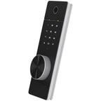 Stylish 53' Fingerprint Touch Panel In-Wall Safe,Hidden Wall Gun Safe for Rifles with Adjustable Shelves,Assembled Storage Mu