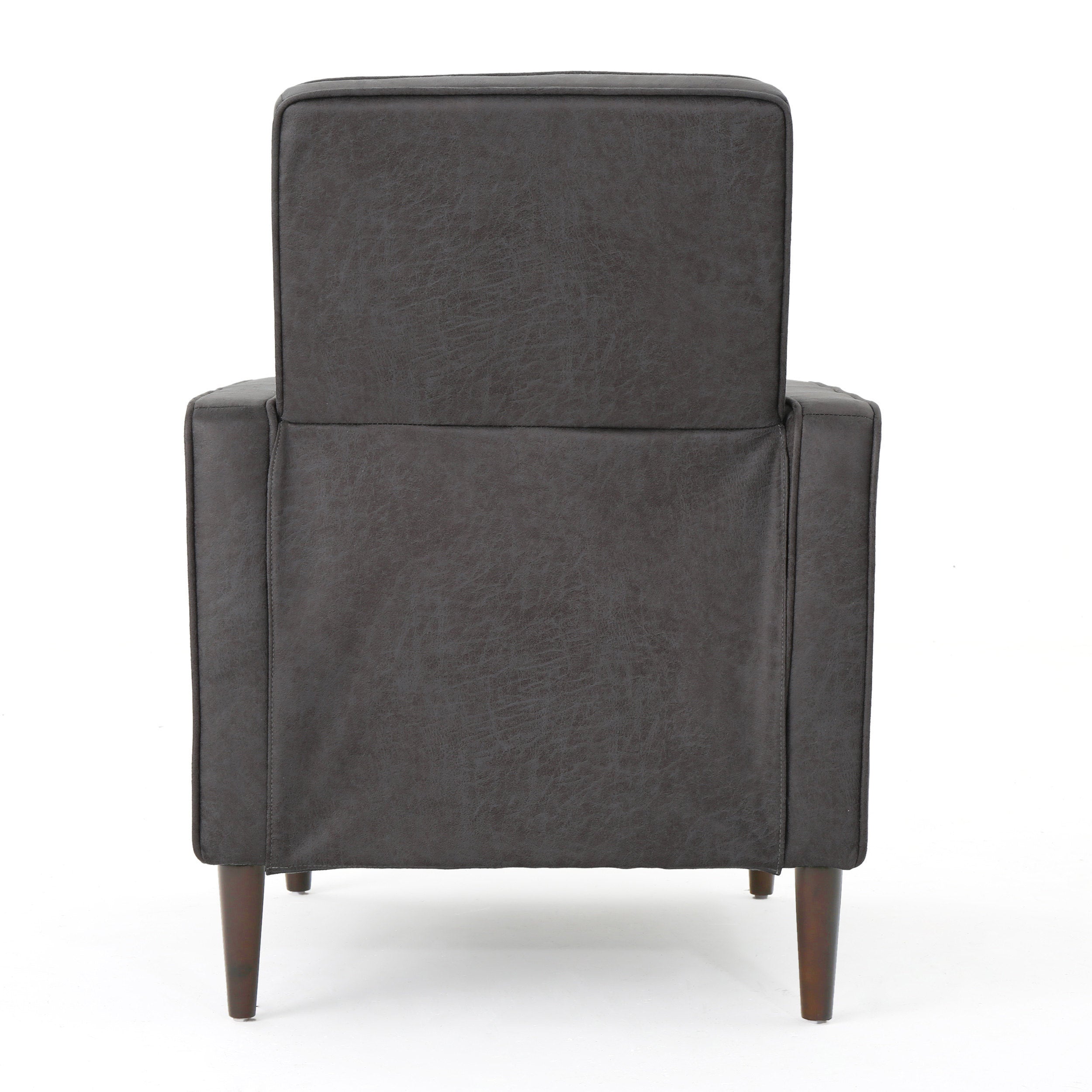 Macedonia Mid-Century Modern Button Tufted Fabric Recliner - Grand Goldman Shop