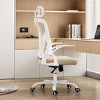 Ergonomic Office Chair, Home Office Desk Chair with Headrest, High Back Computer Chair with Armrests and Adjustable Lumbar Su