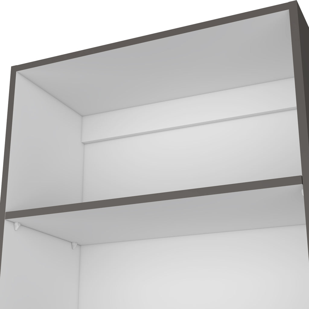 Vinton 4-Tier Bookcase with Modern Storage for Books and Decor, Matt Gray / White | Premium Home Decor - Grand Goldman