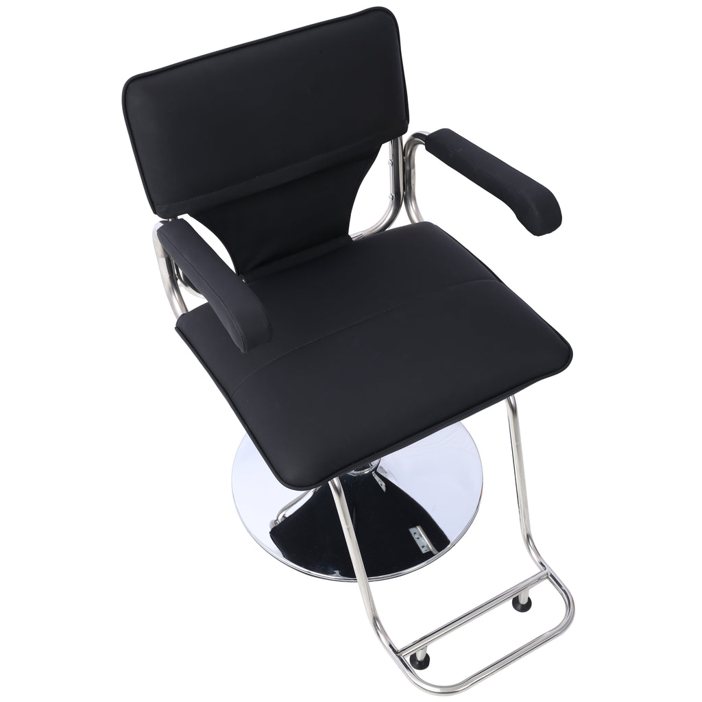 Stainless steel frame,Fashion style Hair Salon Chair Styling Heavy Duty Hydraulic Pump Barber Chair Beauty Shampoo Barbering 
