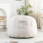 Beanbag Chair, Beanbag Sofa Chair with Armrests Stuffed High-Density Foam, Lazy Sofa Comfy Chairs Beanbag Chair for Adults in Living Room, Bedroom Reading - Grand Goldman Shop