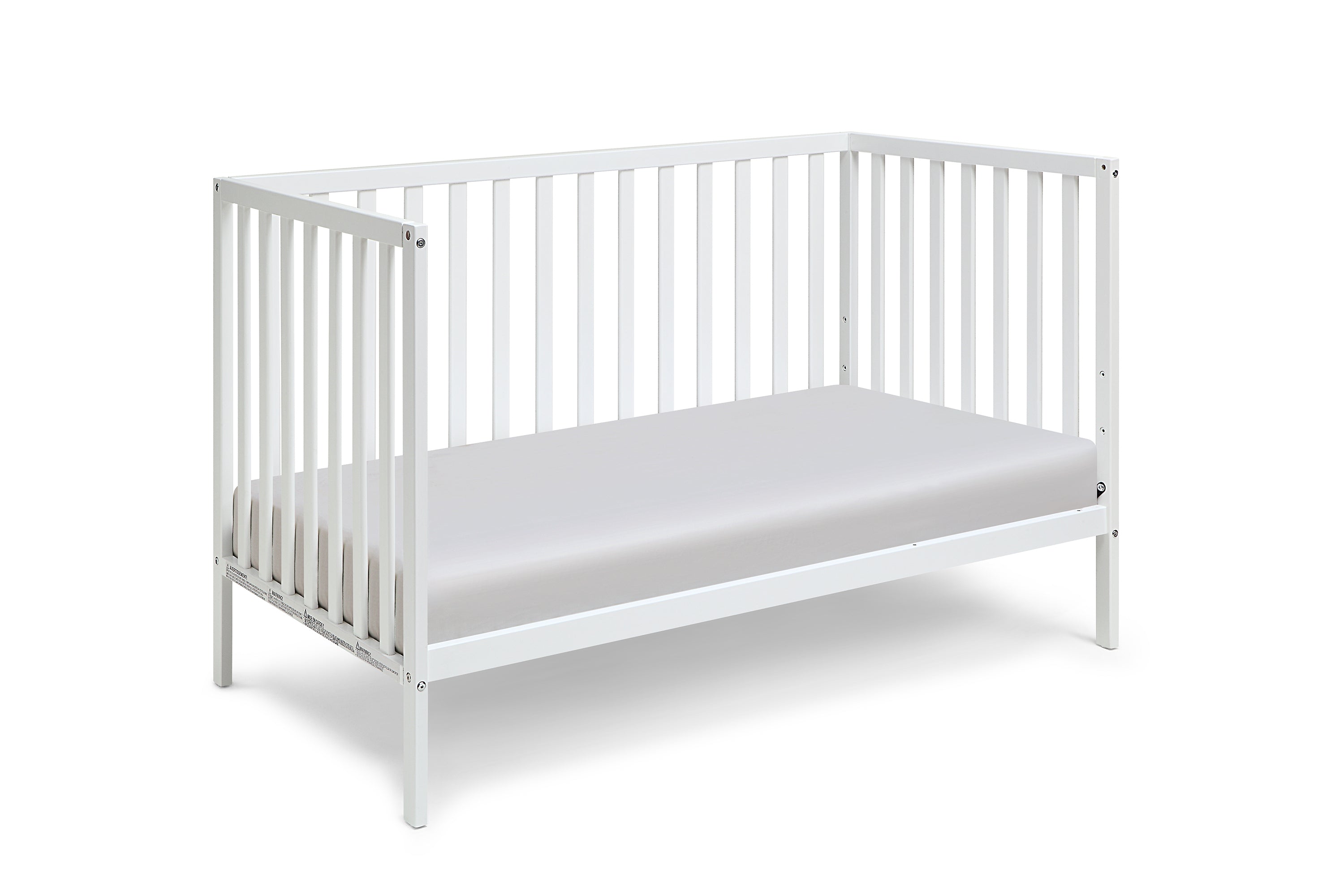 Palmer 3-in-1 Convertible Island Crib White - Grand Goldman