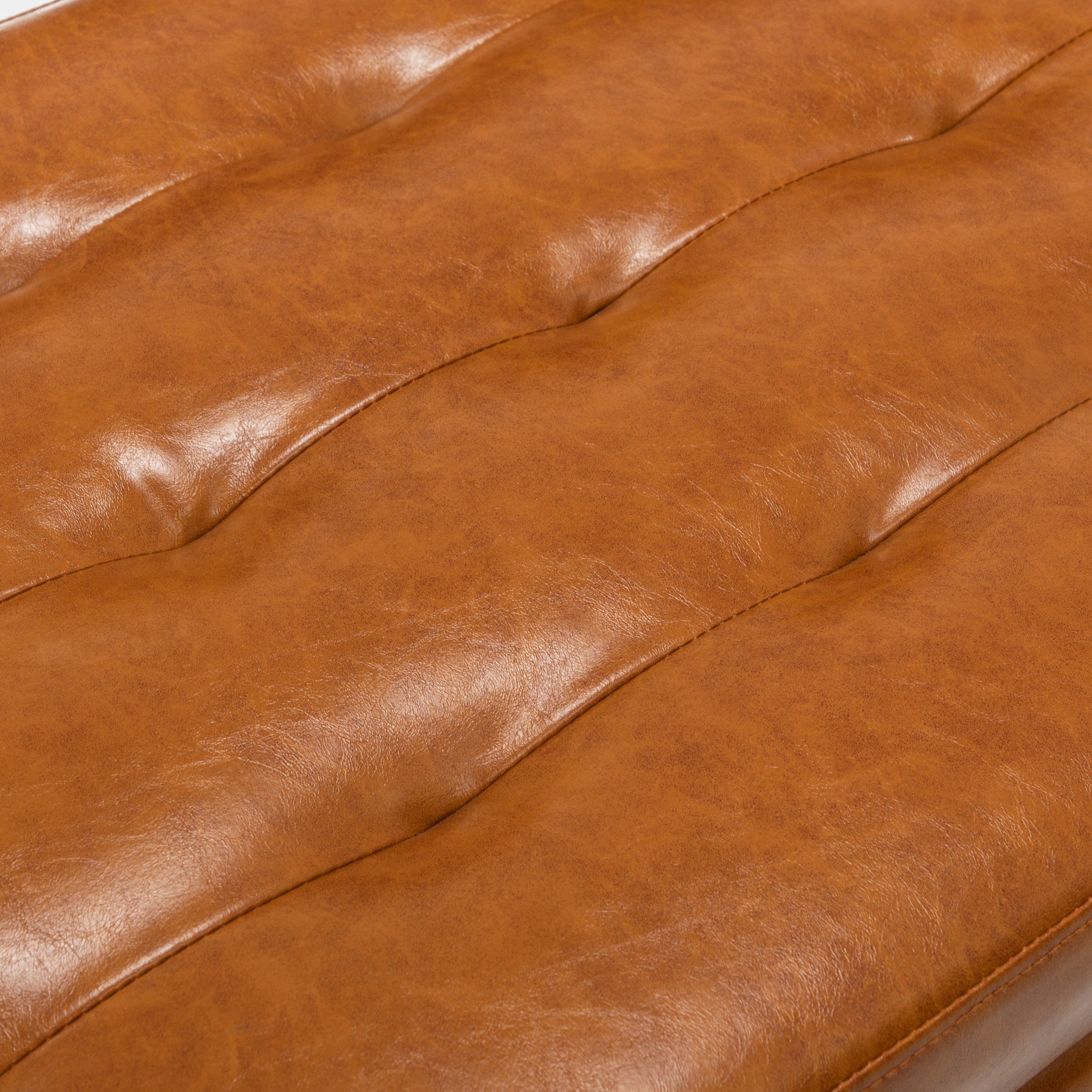 Storage Bench with Storage Bench for Bedroom End of Bed Bench Foot of Bed Bench Entryway Bench Storage Ottoman Bench 43.3' W x 17.7' Brown Leather Bench - Grand Goldman Shop