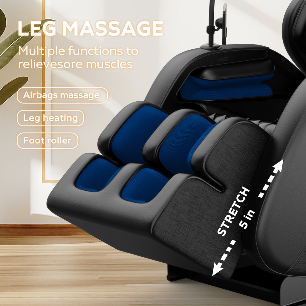2024 Massage Chair Recliner with Zero Gravity with Full Body Air Pressure - Grand Goldman Shop