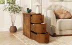 End Table with Charging Station, Sofa Side Table with Drawers, No Assembly Required, Expect Arrival Date (2025/5/27) - Grand Goldman Shop
