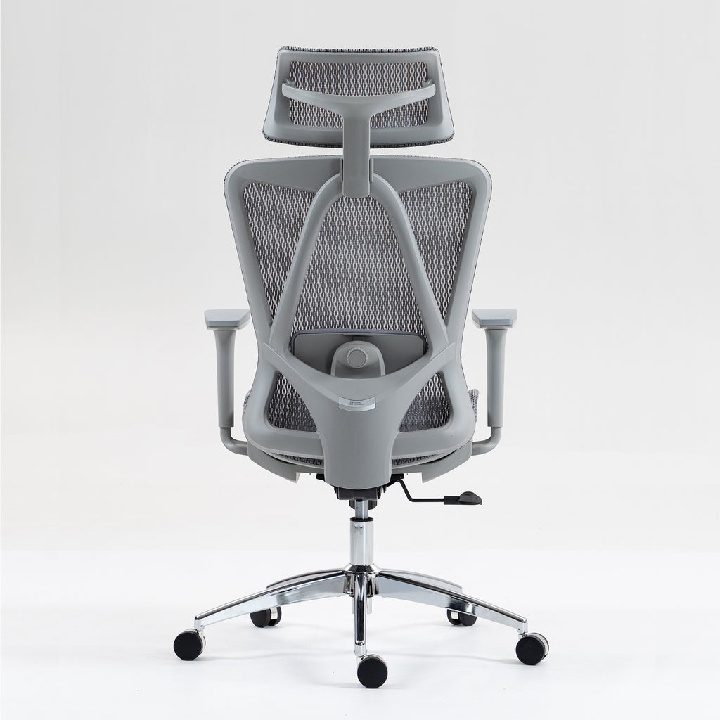 High Back Mesh Office Chair:8360HW-GR | Premium Home Decor - Grand Goldman