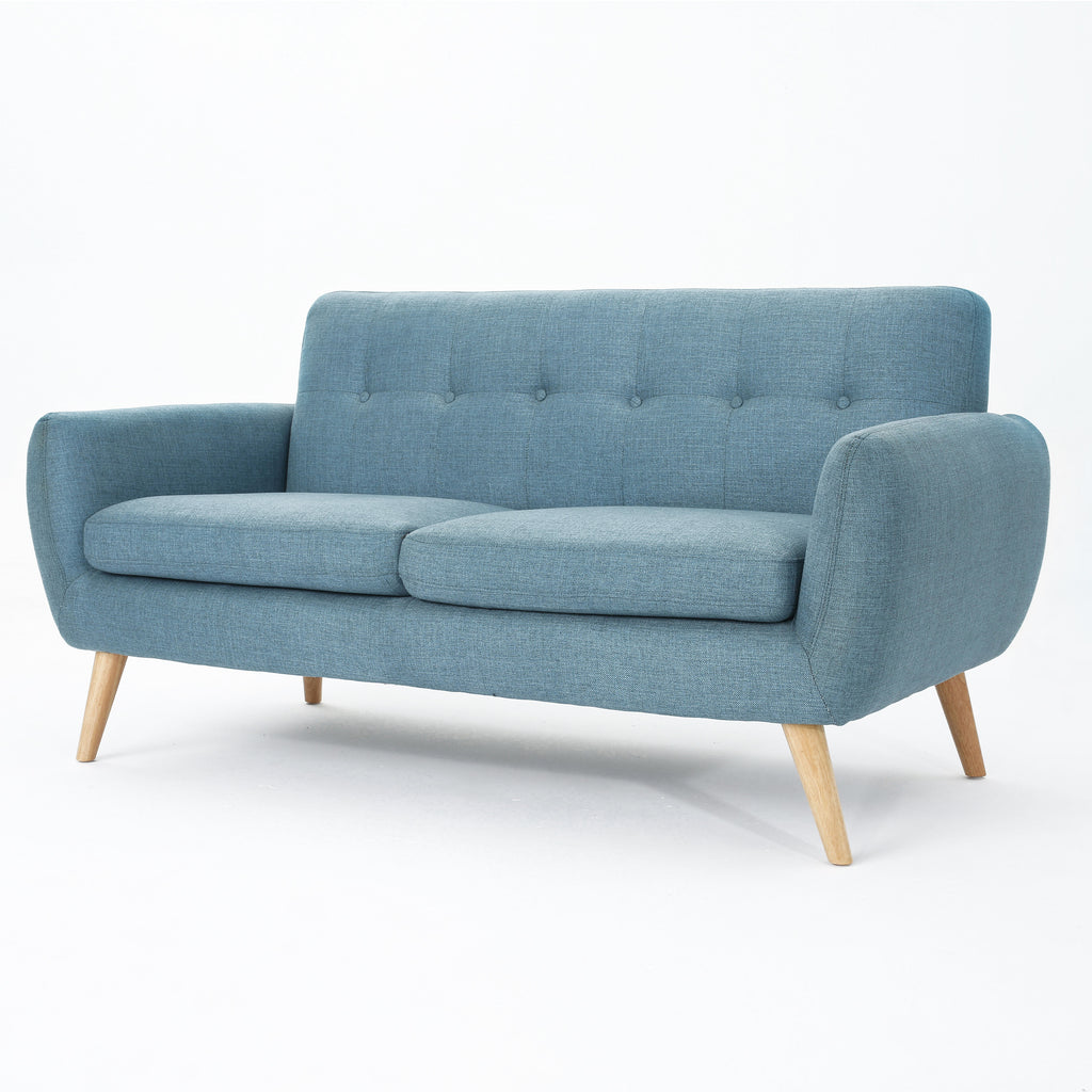 67.25' Button Tufted Loveseat - Grand Goldman Shop