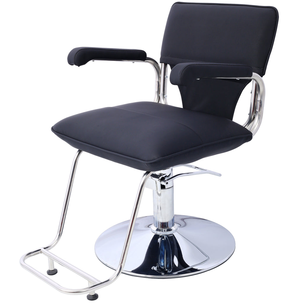Stainless steel frame,Fashion style Hair Salon Chair Styling Heavy Duty Hydraulic Pump Barber Chair Beauty Shampoo Barbering 