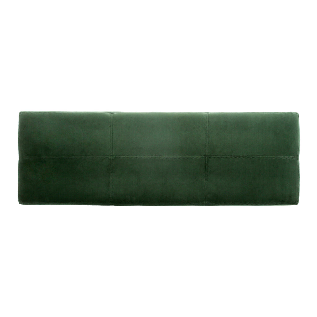 Indoor Forest Green Storage Ottoman Bench - 51.25''L Upholstered Entryway Bench with Hidden Storage, 300lbs Weight Capacity for Living Room, Bedroom & Hallway - Grand Goldman Shop