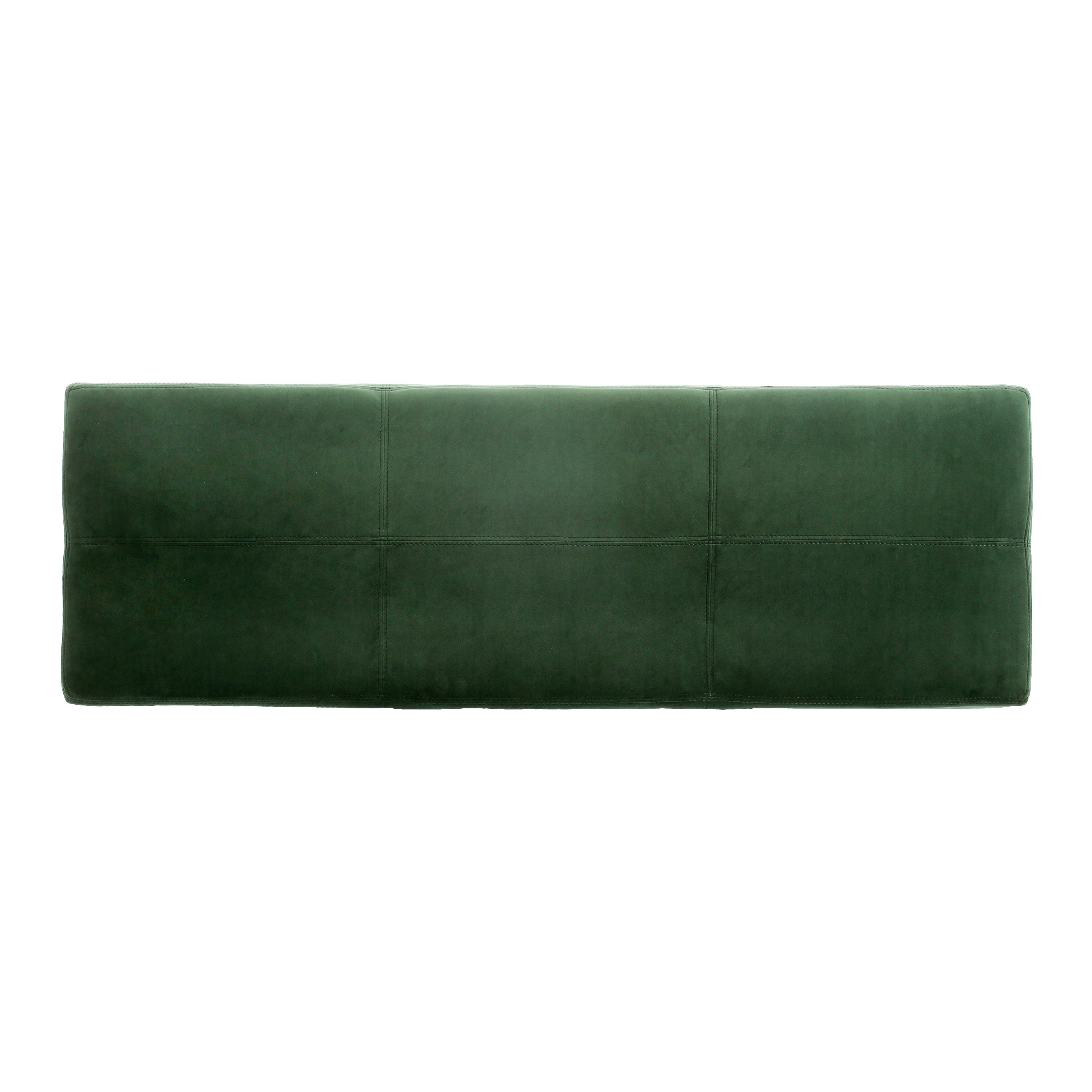 Indoor Forest Green Storage Ottoman Bench - 51.25''L Upholstered Entryway Bench with Hidden Storage, 300lbs Weight Capacity for Living Room, Bedroom & Hallway - Grand Goldman Shop