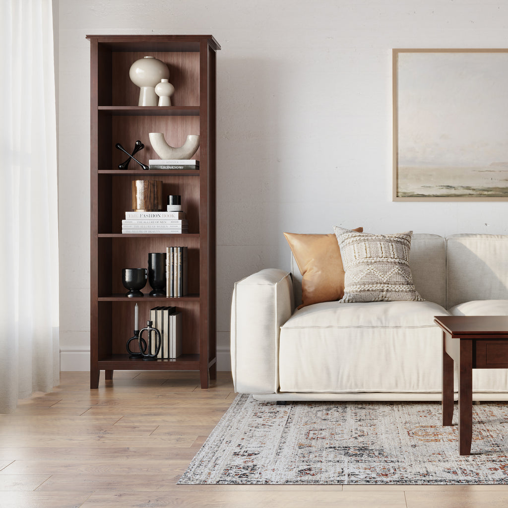 Stylish Artisan 5 Shelf Bookcase - Available at Grand Goldman